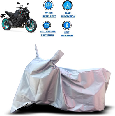 PAGORA Two Wheeler Cover for Yamaha(MT 09, Silver)