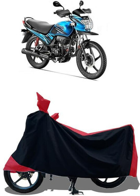 SK AUTO Two Wheeler Cover for Hero(Passion Pro TR, Red)