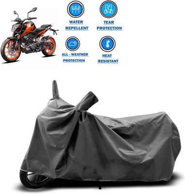 CODOKI Two Wheeler Cover for KTM(Duke 200, Grey)