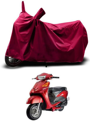 SK AUTO Two Wheeler Cover for Indus(Yo EXL, Maroon)