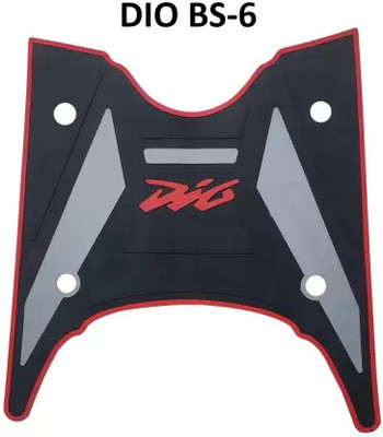 Jetnix SKJ005- DIO BS6 Multi-Color Bike Mat Scooty Mat Two Wheeler Footmat For Honda Dio Two Wheeler Mat