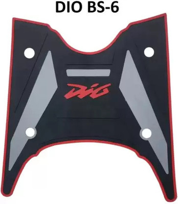 Jetnix SKJ008- DIO BS6 Multi-Color Bike Mat Scooty Mat Two Wheeler Footmat For Honda Dio Two Wheeler Mat