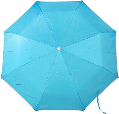 Bizarro Plain 3-Fold Heavy Quality 1 Umbrella(Blue)