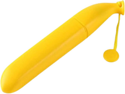 YAKAAWA Stylish Banana Shaped Mini Foldable Umbrella Umbrella(Yellow)
