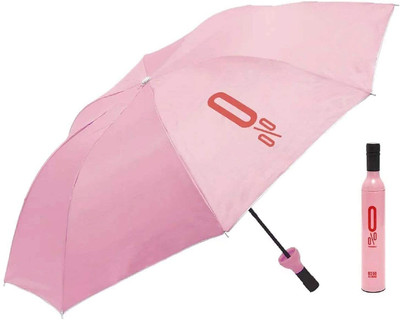 SBTs Umbrella for UV Protection & Rain || Especially For Men, Women & Kids - 1PC Umbrella(Pink)