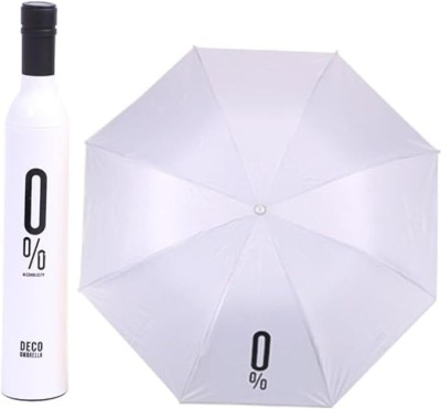 RONIKS Wine Bottle Umbrella Windproof Double Layer Umbrella with Bottle Cover for Rain Umbrella(Multicolor)