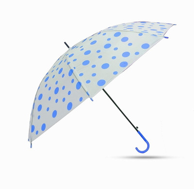 INFISPACE New Polka Dot Pattern Folding Umbrella for Kids and Adults Umbrella(Blue)
