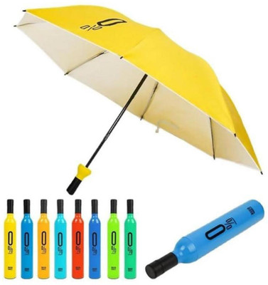 SBTs Bottle Umbrella Windproof Double Layer Umbrella Umbrella(Multicolor)
