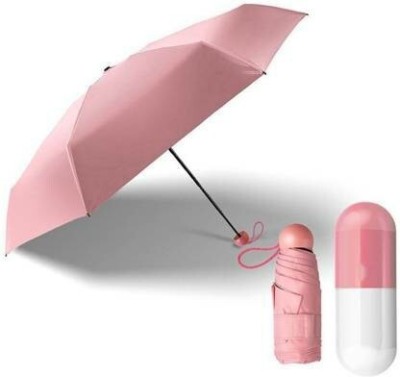 SBTs Ultra Lightweight Mini Foldable Capsule Umbrella Umbrella (Pink) Umbrella(Pink)