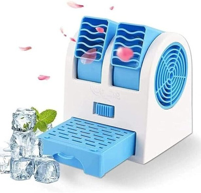 IMMUTABLE office Water Cooler AC USB and Battery Operated asd1 office Water Cooler AC USB and Battery Operated asd1 USB Air Cooler(Multicolor)