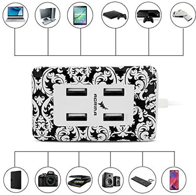 MegaValue DESIGNER 4 port USB HUB A-88 USB Hub(WHITE)