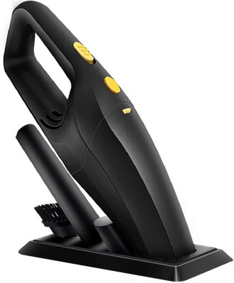 POHIR Handheld Vacuum Cleaner Portable Lightweight Wireless Vacuum Cleaner Home & Car Cordless Vacuum Cleaner with 2 in 1 Mopping and Vacuum, Reusable Dust Bag, Anti-Bacterial Cleaning(Black)