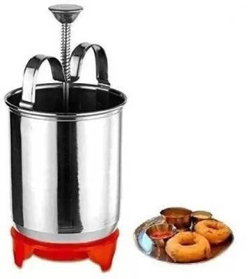 RameshwasrSore Stainless Steel Medu Vada Maker with Stand Mendu WADA Machine Mendu Machine Vada Maker