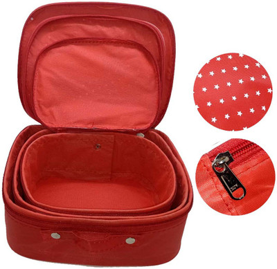 UBProducts 3 kit star RR Bag 1 Function Vanity Box(Red)