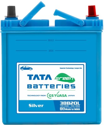 Tata Green Silver 38B20L 35 Ah Battery for Car