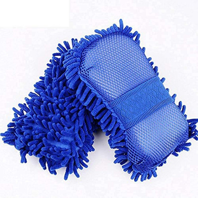 Decozare Microfiber Vehicle Washing  Sponge(Pack Of 1)