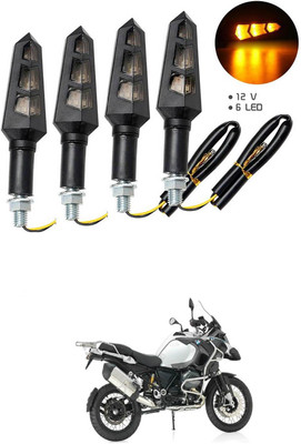 LOVMOTO Front, Rear LED Indicator Light for Royal Enfield 500(Multicolor)