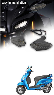 LOVMOTO Front, Rear LED Indicator Light for Hero Maestro(Multicolor)