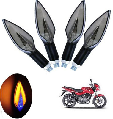REPLEY Front, Rear LED Indicator Light for Bajaj Pulsar 180 DTS-i(Yellow, Blue)
