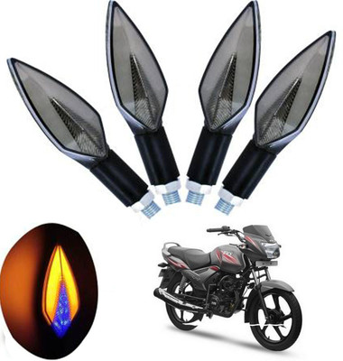 REPLEY Front, Rear LED Indicator Light for TVS City(Yellow, Blue)