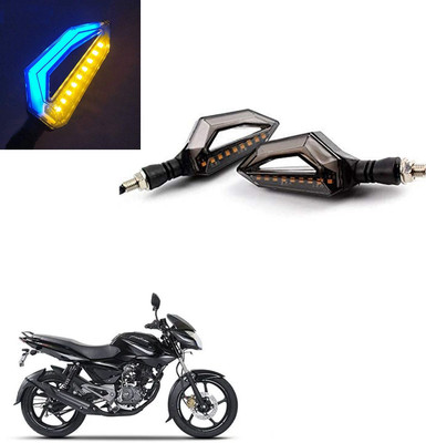 Vagary Front, Rear LED Indicator Light for Bajaj Pulsar 135 LS(Blue, Yellow)