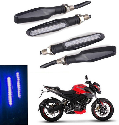 REPLEY Front, Rear LED Indicator Light for Bajaj Pulsar 220 DTS-i(Blue)