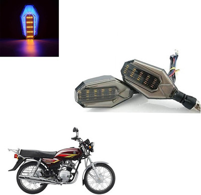 Vagary Front, Rear LED Indicator Light for Yamaha Crux(Blue, Yellow)