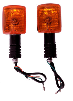 DSIGNEX Side Flasher Indicator Light for Hero Splendor(White)