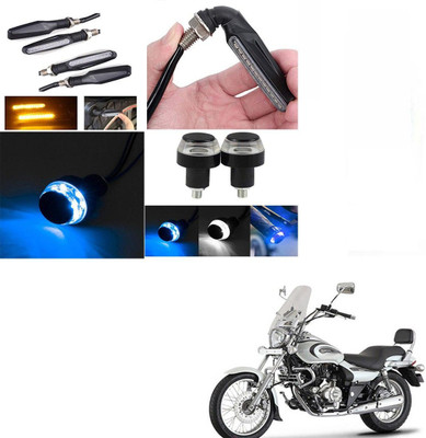 BR TrendZ Side LED Indicator Light for Bajaj Avenger 220 DTS-i(Yellow, Blue)