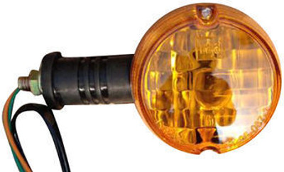 Aerotek Side Flasher Indicator Light for Bajaj Boxer(Yellow)