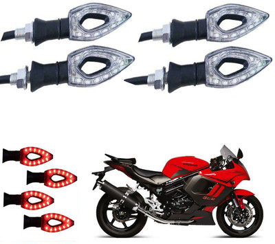 REPLEY Front, Rear LED Indicator Light for Hyosung GT650R(Red)
