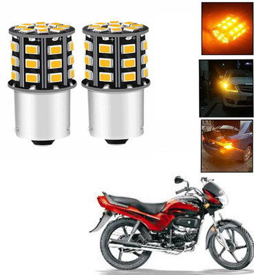REPLEY Front, Rear LED Indicator Light for Hero Passion Plus(Orange)