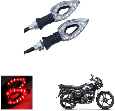 REPLEY Front, Rear LED Indicator Light for Hero Super Splendor(Red)
