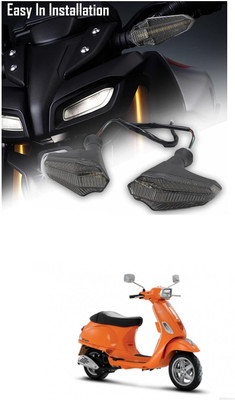 LOVMOTO Front, Rear LED Indicator Light for Piaggio Vespa LX(Multicolor)