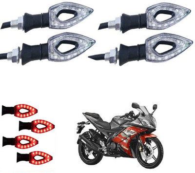 REPLEY Front, Rear LED Indicator Light for Hero Xtreme(Red)