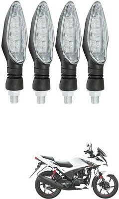 LOVMOTO Front, Rear LED Indicator Light for Hero Hunk(Yellow)