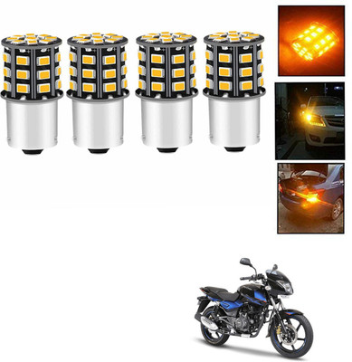 REPLEY Front, Rear LED Indicator Light for Bajaj Pulsar 150 DTS-i(Orange)
