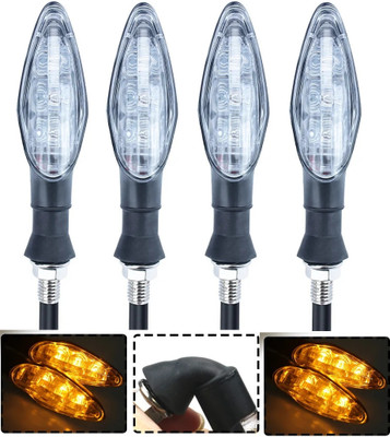 HALLOWS Front, Rear LED Indicator Light for KTM(White)