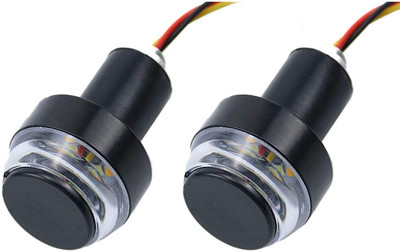 BRPEARl Side, Front, Rear LED Indicator Light for TVS Flame(Blue, White)