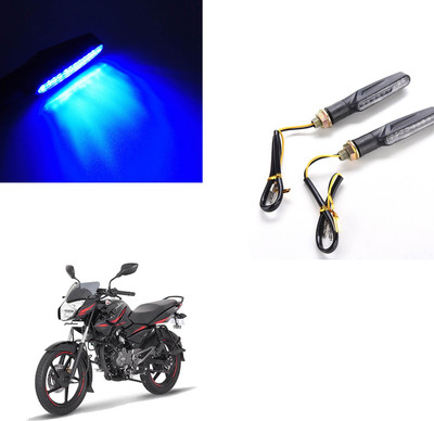 Vagary Front, Rear LED Indicator Light for Bajaj Pulsar 135 LS(Blue)