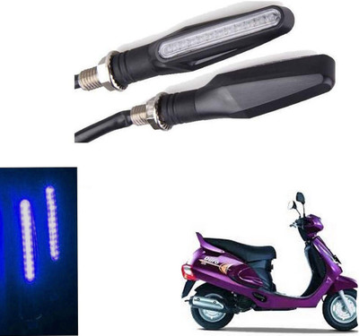 REPLEY Front, Rear LED Indicator Light for Mahindra Duro DZ(Blue)