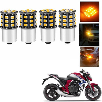 REPLEY Front, Rear LED Indicator Light for Hero Achiever(Orange)