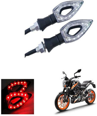 REPLEY Front, Rear LED Indicator Light for KTM Duke 200(Red)