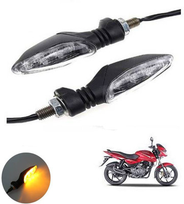REPLEY Front, Rear LED Indicator Light for Bajaj Pulsar 180 DTS-i(Yellow)
