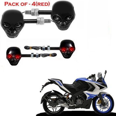 BXtremeZ Side LED Indicator Light for Bajaj Pulsar 220 DTS-i(Red)