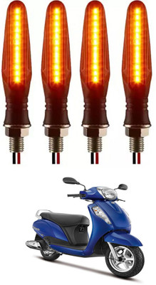 E-Shoppe Front, Rear, Side LED Indicator Light for Suzuki Access 125(Yellow)