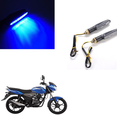Vagary Front, Rear LED Indicator Light for Bajaj Discover 100 DTS-i(Blue)