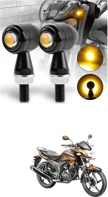 LOVMOTO Front, Rear LED Indicator Light for Hero Hunk(Yellow)