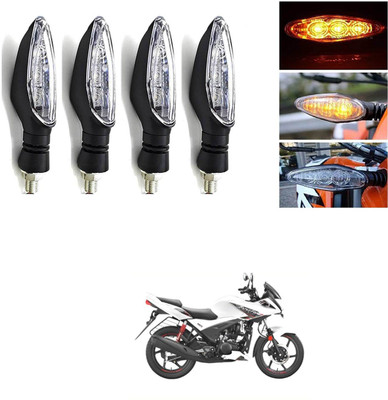 LOVMOTO Front, Rear LED Indicator Light for Hero Ignitor(Multicolor)