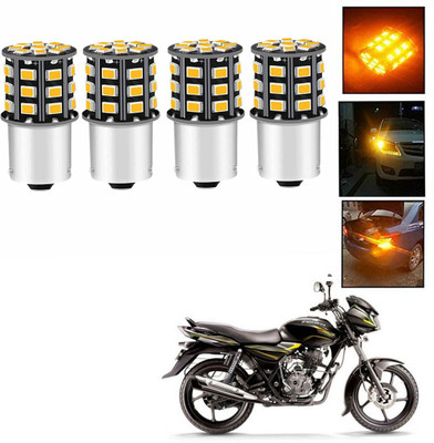 REPLEY Front, Rear LED Indicator Light for Bajaj Discover 100 DTS-i(Orange)